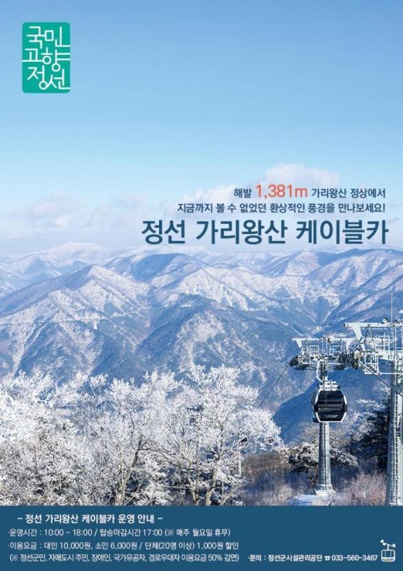 Pine Forest Jeongseon Alpine Resort Kültér fotó