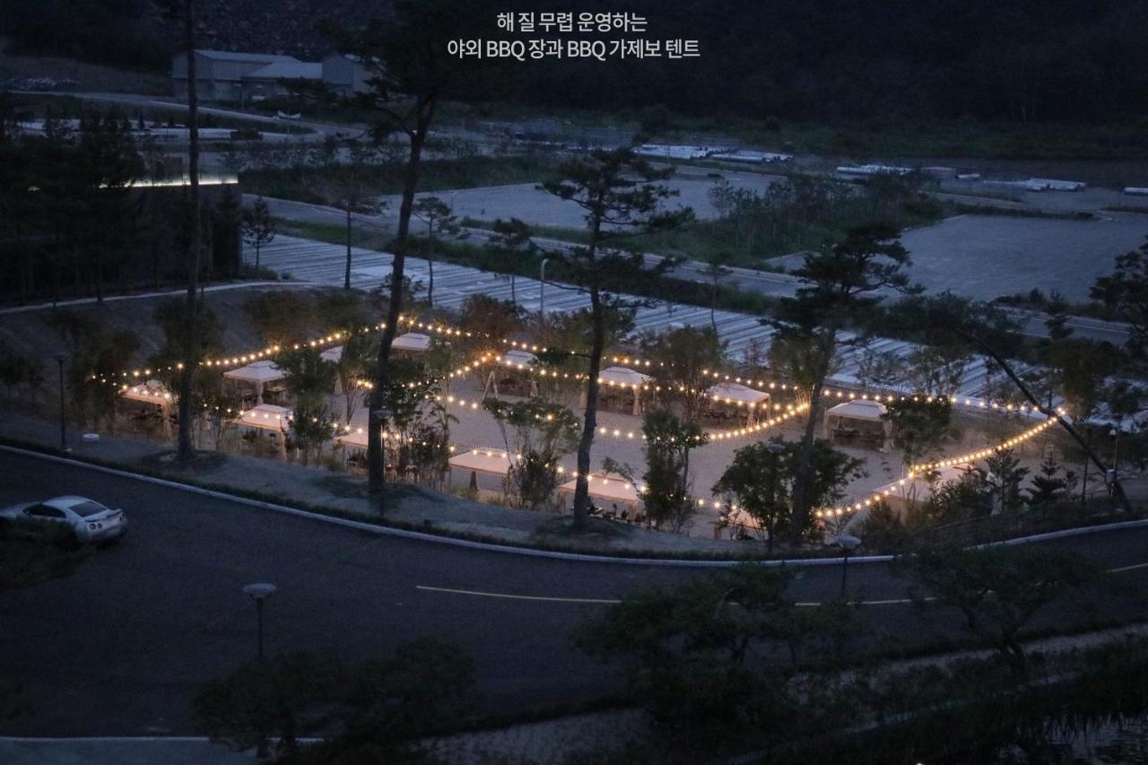 Pine Forest Jeongseon Alpine Resort Kültér fotó