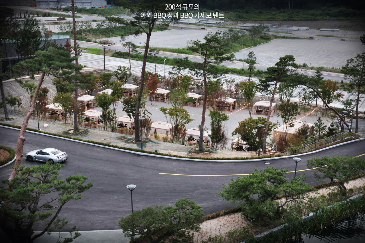 Pine Forest Jeongseon Alpine Resort Kültér fotó