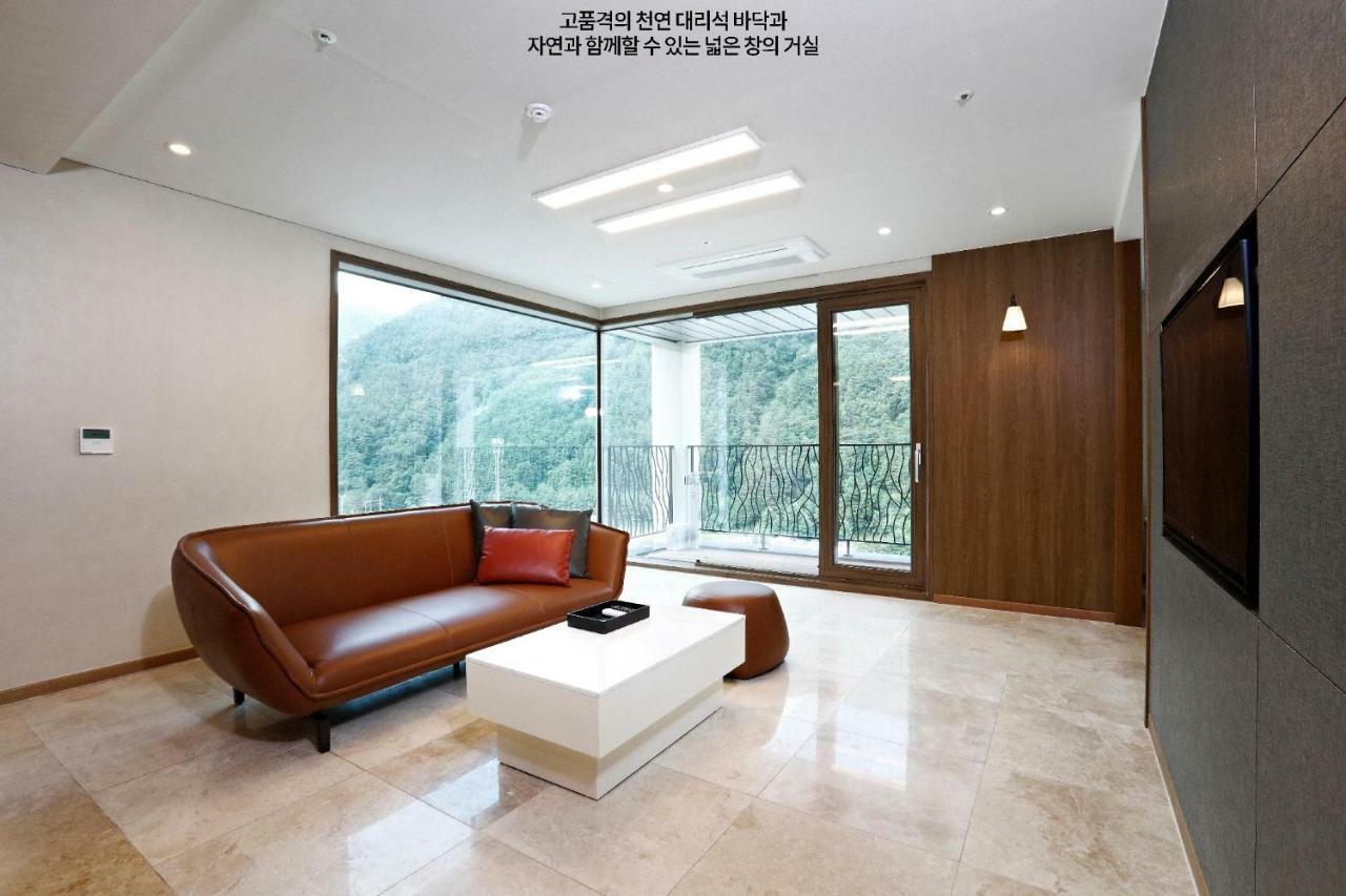Pine Forest Jeongseon Alpine Resort Kültér fotó